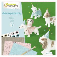 Avenue mandarine Veľký kreatívny box Decoupage Psíkovia