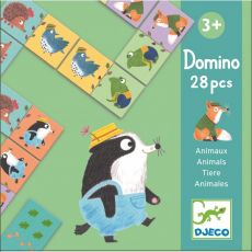 Djeco Domino Lesné zvieratká