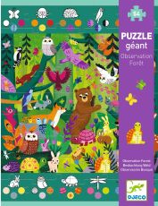 Djeco Puzzle Geant - Vyhľadávacie puzzle Les