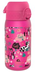 Ion8 Fľaša na pitie One Touch Cats, 400 ml