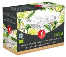 Julius meinl Čaj Big Bags Bio White Earl Grey with Cucumber