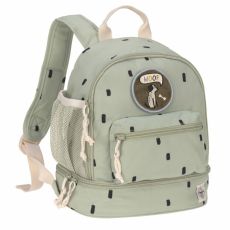 Lässig Detský batoh Mini Backpack Happy Prints olive