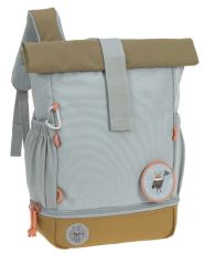 Lässig Detský batoh Mini Rolltop Backpack Nature light blue