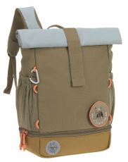 Lässig Detský batoh Mini Rolltop Backpack Nature olive