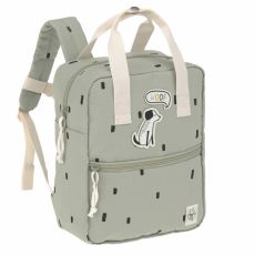 Lässig Detský batoh Mini Square Backpack Happy Prints olive