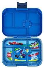 Yumbox Krabička na desiatu - desiatový box Original - Surf Blue Race Cars