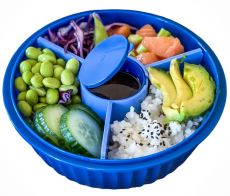 Yumbox Krabička na jedlo Poke Bowl Hawaii Blue