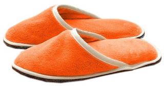 Papuče chlpáčik (Oranžové)