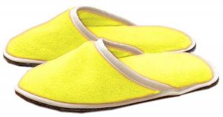 Papuče chlpáčik (Žlté)