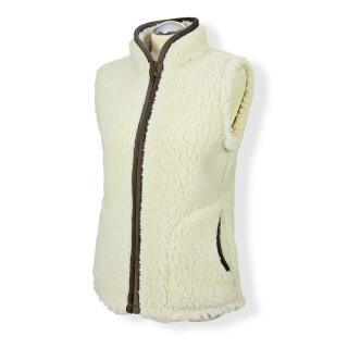Teplá vesta z merino vlny  (Merino vesta baranček 100% vlna )