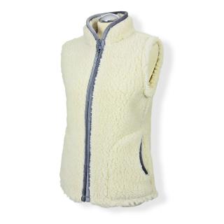Vesta z čistej Merino vlny (Elegantná vesta baranček )