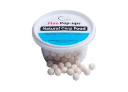 KAPRPRO PLOVOUCÍ BOILIES POP UP ČESNEK 10mm 60g, fluo bílá