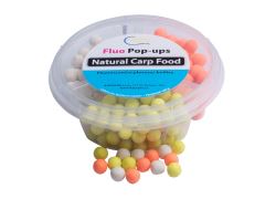 KAPRPRO PLOVOUCÍ BOILIES POP UP plovoucí boilies - fluo pop up 100g, 10mm - ANANAS 100g, třídílná dóza, průměr 10mm