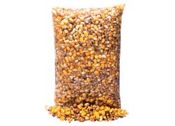 KAPRPRO VAŘENÝ PARTIKL  MIX NATURAL 1,5kg - vařený, vakuovaný ( kukuřice, řepka, pšenice) sáček 1,5kg