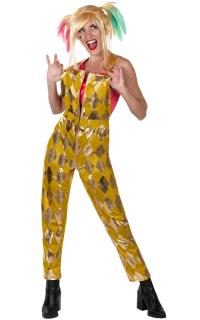 Harley Quinn Birds of Prey Gold Jumpsuit - STANDART - 36/42