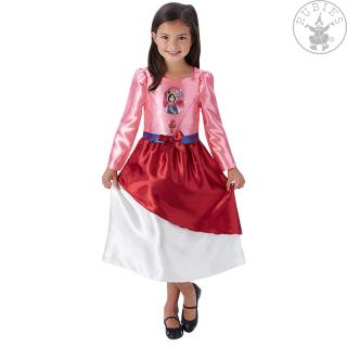 Mulan Fairytale - kostým - věk 3 - 4 roky - 95 - 115 cm