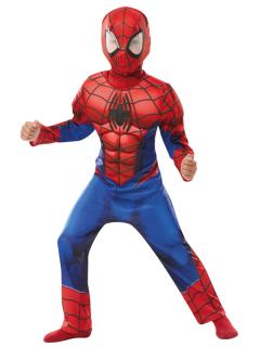 Spider-Man Deluxe -  dětský kostým - věk 3 - 4 roky - 95 - 115 cm