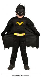 Fiestas Guirca Kostým Batboy - Batman - věk 3 - 4 roky - 95 - 115 cm