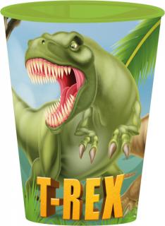 Dinosaur T-Rex pohár, plastový 260 ml