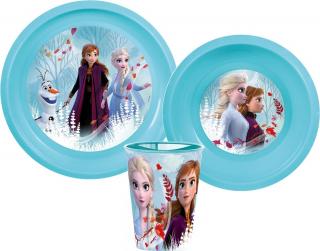 Disney Frozen Dinnerware, plastový set