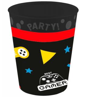 Gaming Party mikro prémiový plastový pohár 250 ml