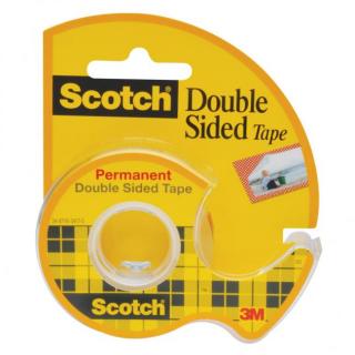 Lepiaca páska obojstranná Scotch 12 mm x 6,3 m s dispenzorom