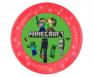 Minecraft mikro prémiový plastový tanier 21 cm