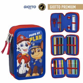 Paw Patrol Pups at Play filled pencil case triple layer