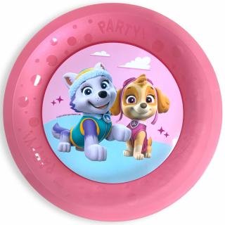 Paw Patrol Skye a Everest Micro prémiový plastový tanier 21 cm