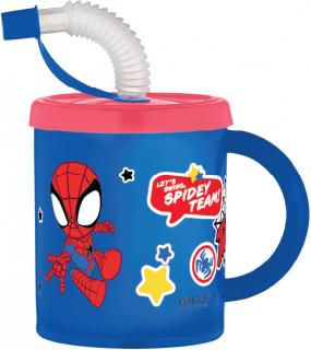 Pohár na slamku Spiderman Spidey plastový 210ml