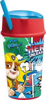 Pohár na sódu a občerstvenie Paw Patrol 400 ml