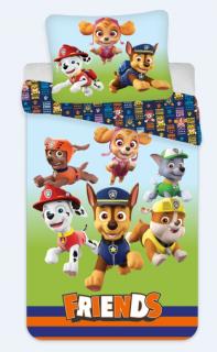 Posteľná bielizeň Paw Patrol 135×200 cm, 80×80 cm