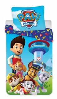 Posteľná bielizeň Paw Patrol 140×200 cm, 70×90 cm Mikrovlákno