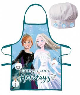 Sada 2 kusov detskej zástery Disney Frozen Royally Cool