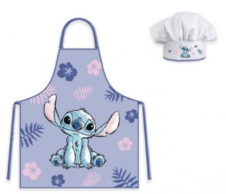 Sada 2 kusov detskej zástery Disney Lilo a Stitch Purple