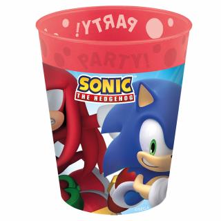 Sonic the Hedgehog Sega mikro prémiový plastový pohár 250 ml