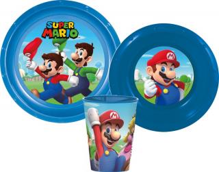 Super Mario Dinnerware, plastový set