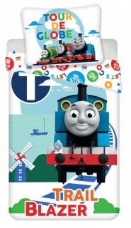 Thomas and Friends Chodník na posteľnú bielizeň 140×200 cm, 70×90 cm