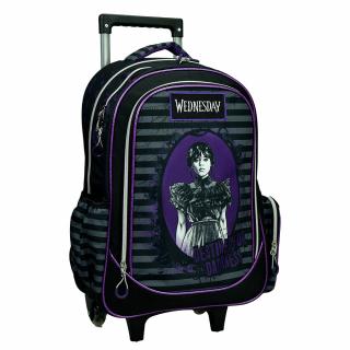 Wednesday Destined Trolley backpack for school, Schoolbag 46 cm