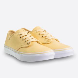 Dámské plátěné tenisky Vans Camden Stripe Micro Eyelets Pineapple Slice ve žluté barvě V00ZSOR6P ve velikosti 40