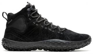 Merrell J037751 Wrapt Mid Wp Black/Black J037751 ve velikosti 44.5