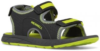 Merrell Mk267658 Panther Sandal 3.0 Black/Hi Viz MK267658 ve velikosti 29