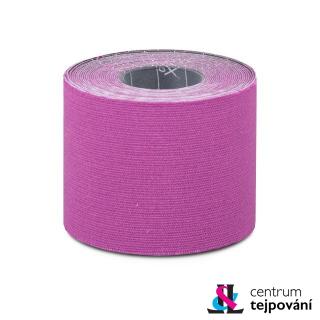 Gatapex Premium Kinesiology Tape - farba purpurová - 5cm x 5m