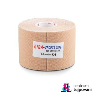 Kira - Sports Tape - kinezio tejp - farba telová - 5cm x 5m