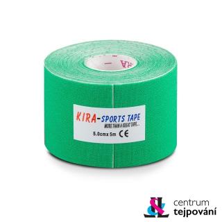 Kira - Sports Tape - kinezio tejp - farba zelená - 5cm x 5m