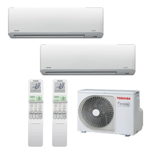 Klimatizácia Toshiba Super Daiseikai - Multisplit 2x2.5kW/4kW