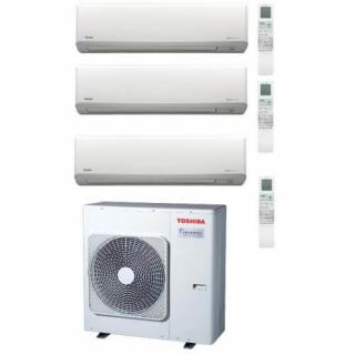 Klimatizácia Toshiba Super Daiseikai - Multisplit 3x2.5kW/5.2kW