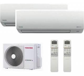 Klimatizácia Toshiba Suzumi Plus - Multisplit 2x2.5kW/4kW