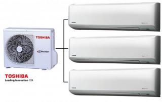 Klimatizácia Toshiba Suzumi Plus - Multisplit 3x3.5kW/7.5kW