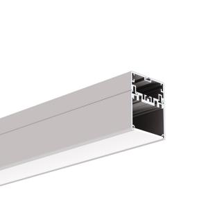 LED profil KLUŚ 4050 Povrchová úprava: strieborná anodizovaná, Dĺžka: 1 m